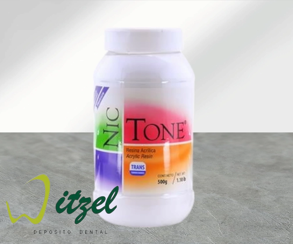 500gm NORMAL (TERMO) ACRILICO TRANSPARENTE NIC TONE