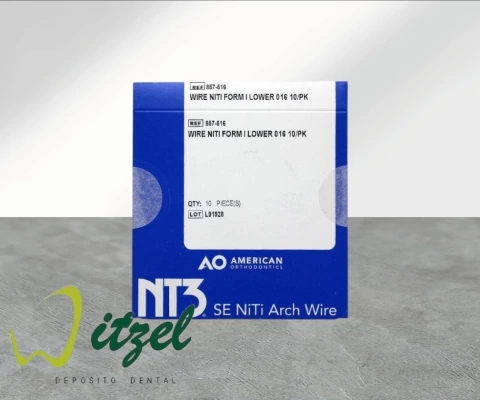 .016X.016 INFERIOR ARCO NITI (AMERICAN ORTHODONTIC)