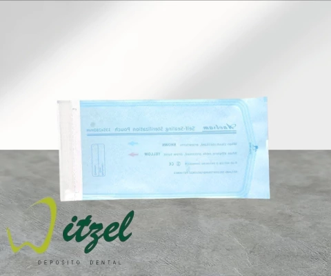 5 1/4 * 11 pieza bolsa para esterilizar Anelsam
