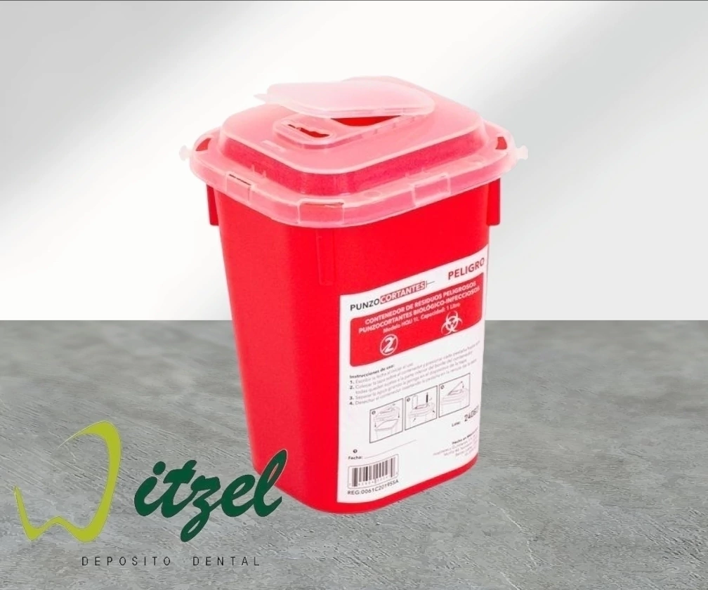 1.8 lt CONTENEDOR Residuos Peligrosos