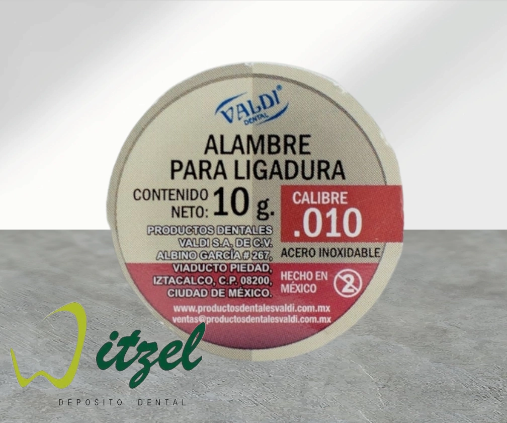 0.010 Rollo de ligadura metalica