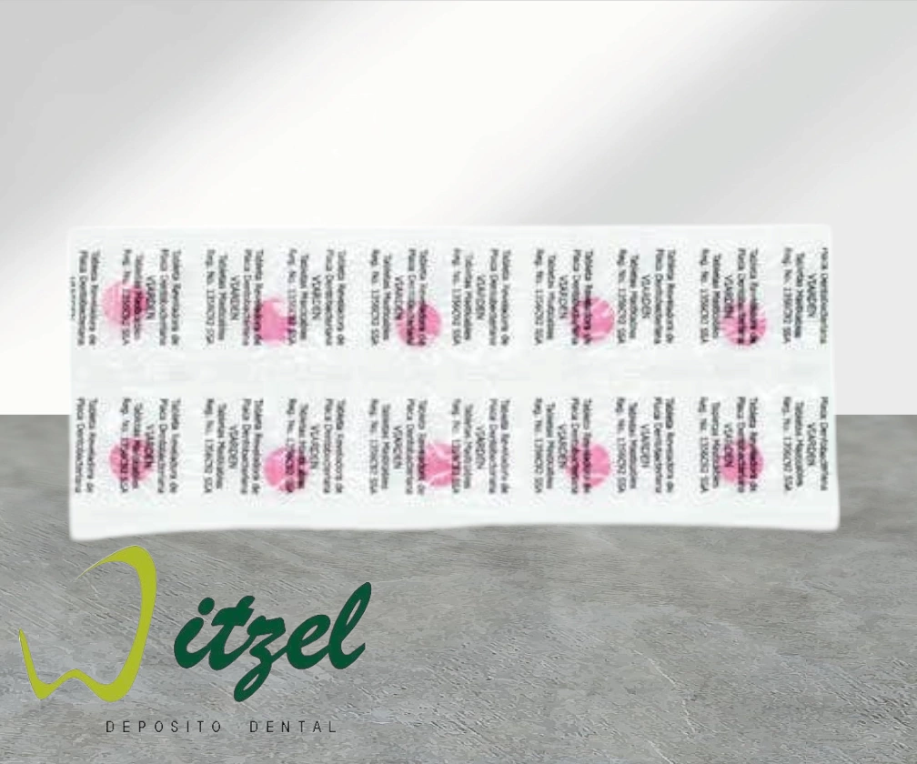 10pz TABLETAS REVELADORAS (10 PZAS)